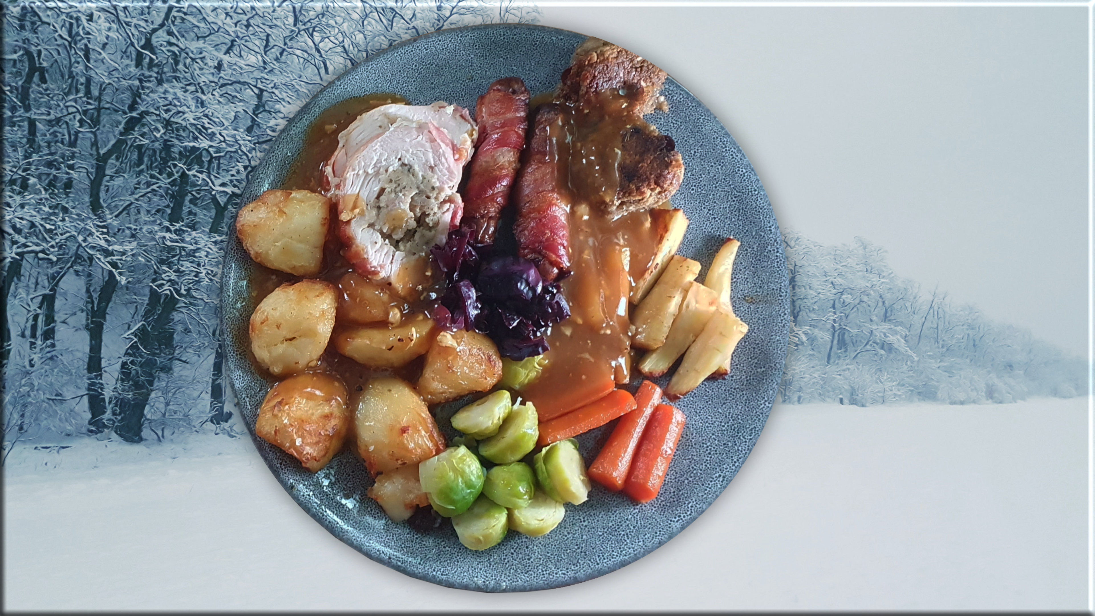 Budget Christmas Dinner - Only £2.50 a Head! Recipe