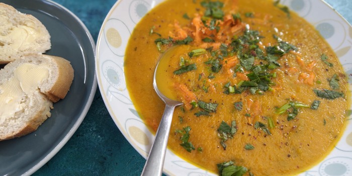 Carrot and Coriander Soup Recipe