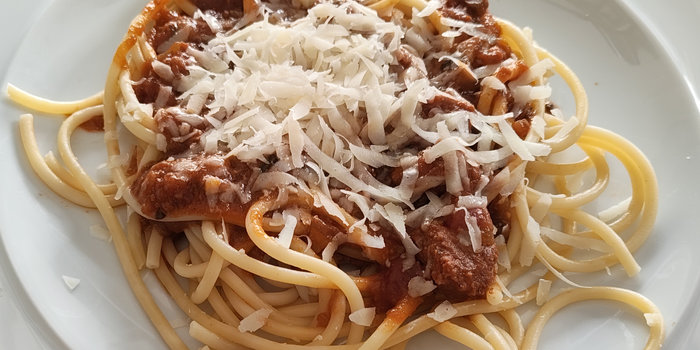 Corned Beef Spag Bol Recipe