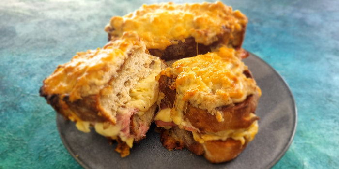 Croque Monsieur - French Cheese and Ham Toastie Recipe