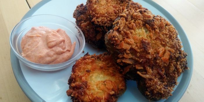 Fried Green Tomatoes and Remoulade Sauce Recipe