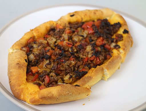 Turkish Meat Pizza - Kiymali Pide Recipe