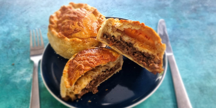 Tall Minced Beef and Cheese Pie Recipe