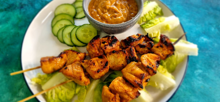 Chicken Satay Skewers Recipe