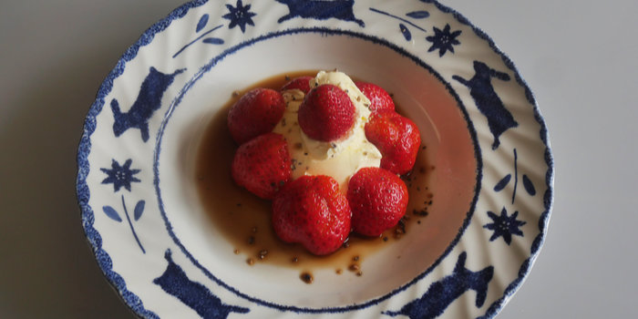 Strawberries and Cream with a Twist Recipe